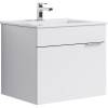 БРИГ 60 Тумба подвесная, один ящик с раковиной QUADRO 60 (Ш60,5хВ51хГ47) Br.01.06/1/W+Quadro 60 БРИГ 60 Тумба подвесная, один ящик с раковиной QUADRO 60 (Ш60,5хВ51хГ47) Br.01.06/1/W+Quadro 60