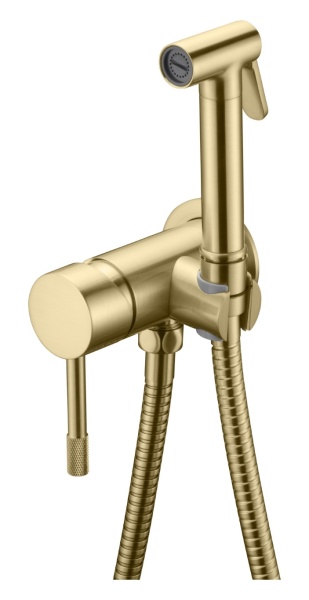 Смеситель гигиенический, Uno. MattGold Смеситель гигиенический, Uno. MattGold