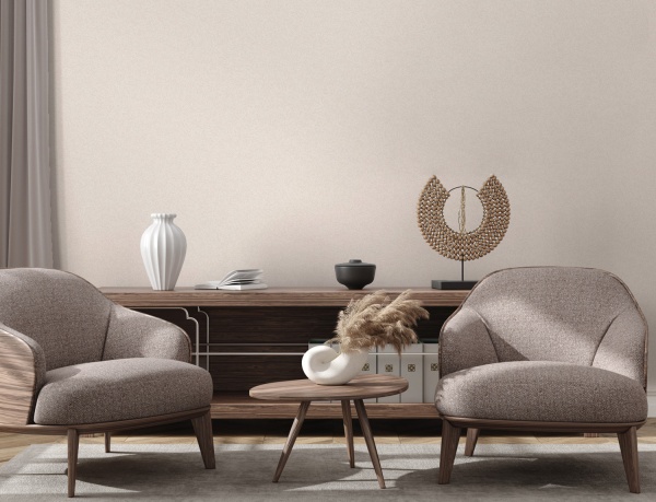 Обои Индустрия NIAGARA, винил на флизелиновой основе, 1,06*10,05м, Бежевый/Пудровый однотон в Сочи и Адлере