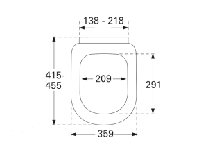 Сиденье для унитаза, Villeroy&Boch, Verity Design, с крышкой, ширина, мм-355, глубина, мм-540, высота, мм-30, тип шарниров-SoftClose, Quick Release, м в Сочи и Адлере