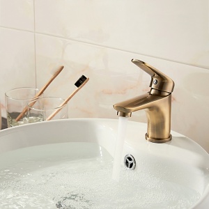 Смеситель для раковины, шаровый, бронза (латунь) Ledeme H48C L1048C в Сочи и Адлере