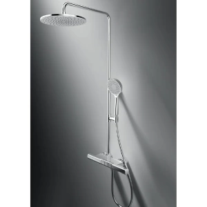 PIANO Душевая система с термостатом, хром в Сочи и Адлере