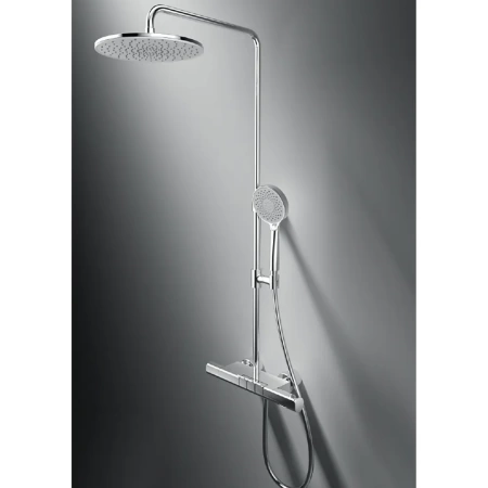 PIANO Душевая система с термостатом, хром в Сочи и Адлере
