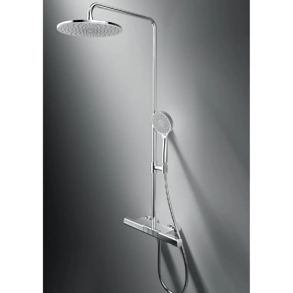 PIANO Душевая система с термостатом, хром в Сочи и Адлере