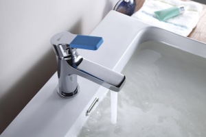 Смеситель Lemark Aura LM0606C для умывальника монолитный, хром в Сочи и Адлере Смеситель Lemark Aura LM0606C для умывальника монолитный, хром в Сочи и Адлере