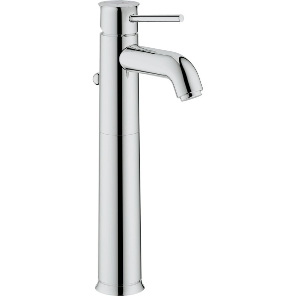32868000 Смеситель для раковины GROHE BauClassic с донным клапаном, свободностоящий, хром (32868000) 32868000 Смеситель для раковины GROHE BauClassic с донным клапаном, свободностоящий, хром (32868000)