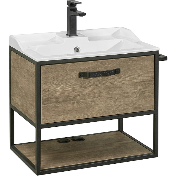 Тумба-умывальник Акватон Лофт Фабрик 65, дуб кантри Тумба-умывальник Акватон Лофт Фабрик 65, дуб кантри