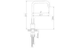 Смеситель Lemark Expert LM5073S для кухни в Сочи и Адлере Смеситель Lemark Expert LM5073S для кухни в Сочи и Адлере