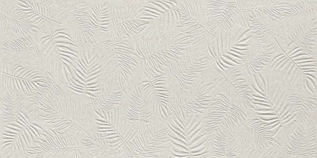 Плитка настенная 3D Wall Carve Leaf Pearl 40*80