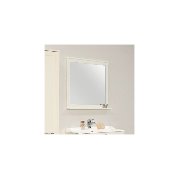 Леон 80 зеркало дуб белый  Леон 80 зеркало дуб белый