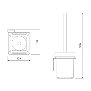 Ерш, матовое стекло, сплав металлов, Slide, IDDIS, SLIBSG0i47	 в Сочи и Адлере