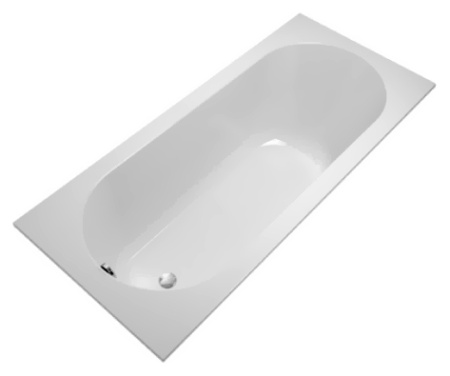 Ванна, Villeroy&Boch, Oberon, ширина, мм-1700, глубина, мм-750, высота, мм-450, водоизмещение (л)-135, тип установки-встраиваемый, форма-прям-я+ножки в Сочи и Адлере