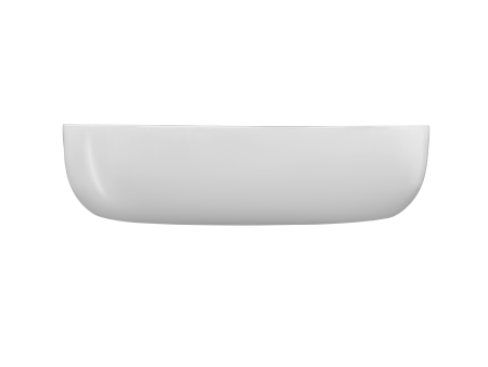 Раковина Kerald 600*415*140 мм накладная, белый  в Сочи и Адлере