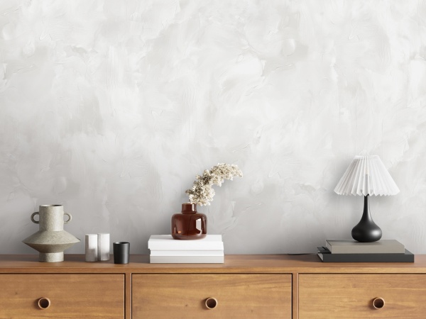 Обои Victoria Stenova Primadonna, винил на флизелиновой основе, 1.06*10.05м, серый/белый однотон в Сочи и Адлере