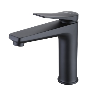 Смеситель Lemark Bronx LM3737BL для умывальника средний, монолитный, черный Смеситель Lemark Bronx LM3737BL для умывальника средний, монолитный, черный