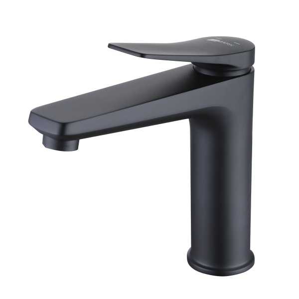 Смеситель Lemark Bronx LM3737BL для умывальника средний, монолитный, черный Смеситель Lemark Bronx LM3737BL для умывальника средний, монолитный, черный