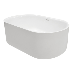 Kerasan Nolita Ванна акриловая отдельностоящая 145х78х58 см, с пробкой clic clac.цвет белый Kerasan Nolita Ванна акриловая отдельностоящая 145х78х58 см, с пробкой clic clac.цвет белый
