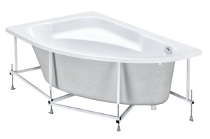 Акриловая асимметричная ванна WELNA 160*100 левая, без монтажного набора, без панели в Сочи и Адлере Акриловая асимметричная ванна WELNA 160*100 левая, без монтажного набора, без панели в Сочи и Адлере