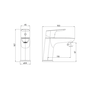Смеситель для умывальника Zodiac IDDIS в Сочи и Адлере Смеситель для умывальника Zodiac IDDIS в Сочи и Адлере