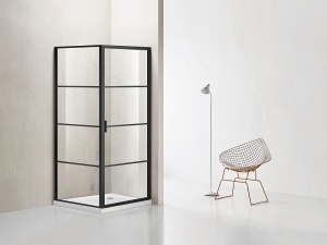 Душевое ограждение Azario RICHMOND 100*100*195 R, без поддона, 6 мм профиль в Сочи и Адлере