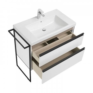 Тумба под раковину Roca Domi 80 см, подвесная, белый глянцевый (7.8575.3.680.6) в Сочи и Адлере Тумба под раковину Roca Domi 80 см, подвесная, белый глянцевый (7.8575.3.680.6) в Сочи и Адлере