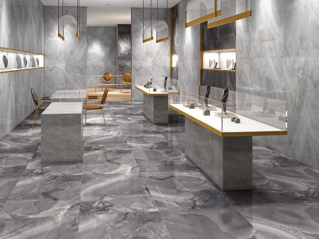 Керамогранит Calix Onyx Nero glossy 60*120