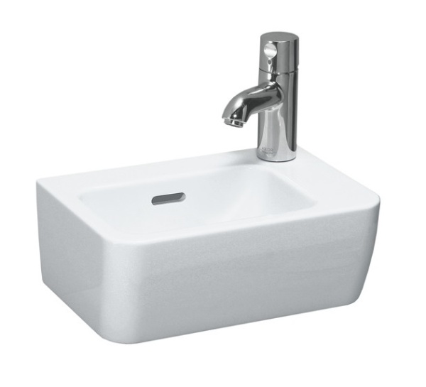 LAUFEN PRO A Мини-раковина 36х25 см, с отв. для смесителя справа LAUFEN PRO A Мини-раковина 36х25 см, с отв. для смесителя справа