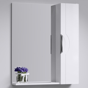 Н-ЛАЙН 75 Панель с зеркалом и шкафчиком Н-ЛАЙН 75 Панель с зеркалом и шкафчиком