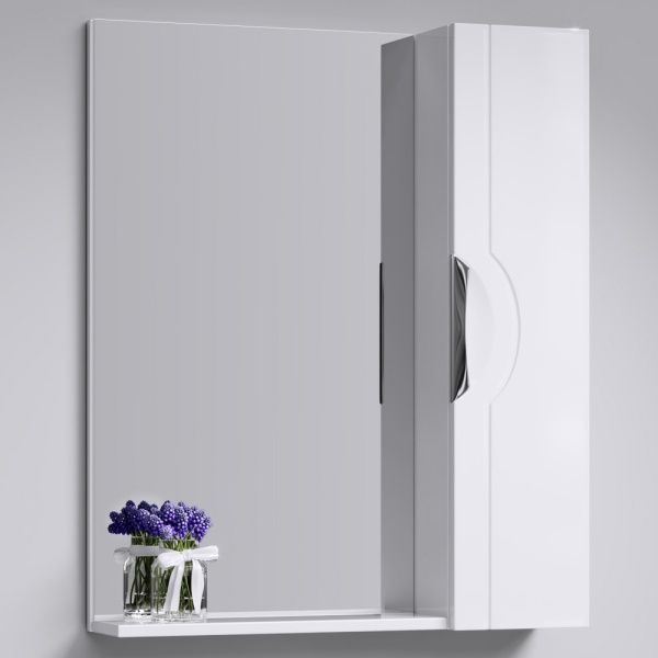 Н-ЛАЙН 75 Панель с зеркалом и шкафчиком Н-ЛАЙН 75 Панель с зеркалом и шкафчиком