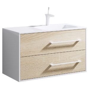 МАЙАМИ 90/L Тумба подвесная ЛЕВАЯ, два ящика, c раковиной MALAGA 900L (Ш92хВ54хГ45) МАЙАМИ 90/L Тумба подвесная ЛЕВАЯ, два ящика, c раковиной MALAGA 900L (Ш92хВ54хГ45)