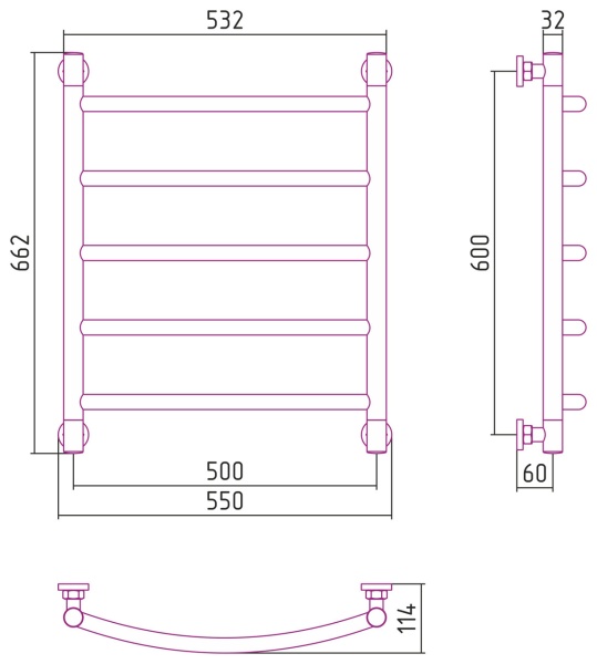 ДР "ГАЛАНТ+" 600х500 (Без покрытия) в Сочи и Адлере ДР "ГАЛАНТ+" 600х500 (Без покрытия) в Сочи и Адлере
