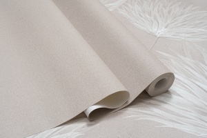 Обои Freedom Тельма, винил на флизелиновой основе, 1,06*10,05м, Бежевый холодный однотон в Сочи и Адлере