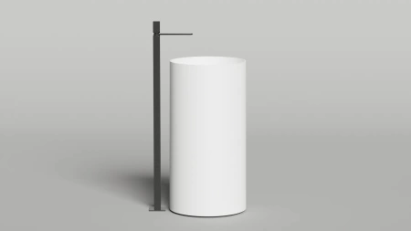 Раковина S-Stone ARMONIA ROUND 01 матовая в Сочи и Адлере