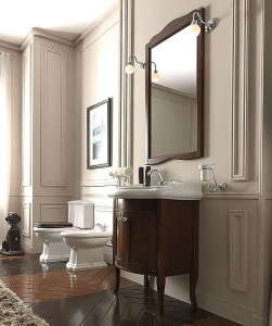 KERASAN Retro Унитаз моноблок слив в стену, цвет белый в Сочи и Адлере KERASAN Retro Унитаз моноблок слив в стену, цвет белый в Сочи и Адлере