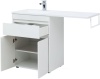 Тумба под раковину напольная Aquanet Токио 68 (1 ящ) белый, под раковину Эстет Даллас 130  в Сочи и Адлере