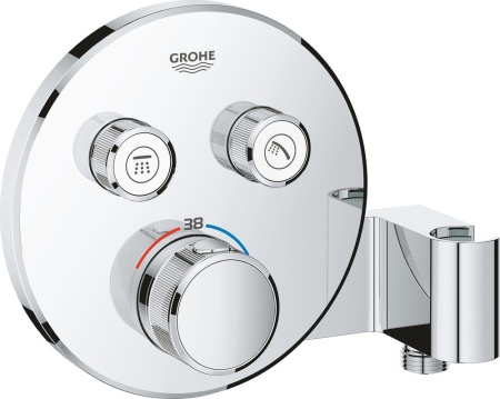 29120000 GROHE Grohtherm SmartControl Термостат для 2х потр. с шл. подкл. (внеш. монт. часть)