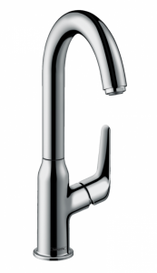 71126000 HG Novus Смеситель для раковины, однорычажный, 240, со сливным гарнитуром, поворотный излив 120" 71126000 HG Novus Смеситель для раковины, однорычажный, 240, со сливным гарнитуром, поворотный излив 120"