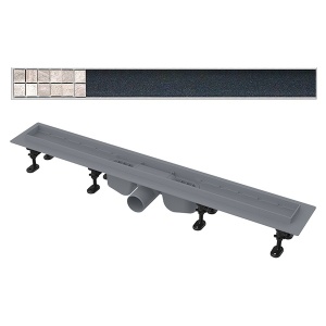 Водоотводящий желоб со вставкой для плитки APZ 12  950 TILE в Сочи и Адлере