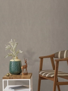 Обои ЕвроДекор Adriana Diamond, винил горячего тиснения на флизелиновой основе, 1,06*10,05м, Коричневый однотон