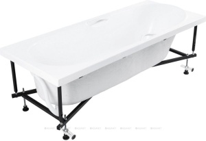 Акриловая ванна DALI 150*70 к/с118 (239540) с каркасом в Сочи и Адлере Акриловая ванна DALI 150*70 к/с118 (239540) с каркасом в Сочи и Адлере