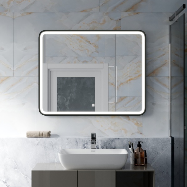 Premier Black зеркало 1000*800 в Сочи и Адлере