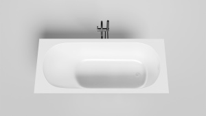 ORNELLA  Kit 170 встраиваемая ванна Размеры: 1700 х 750 х 590/610 мм, S-Stone (Solix), Тип покрытия:Матовое 102421M ORNELLA  Kit 170 встраиваемая ванна Размеры: 1700 х 750 х 590/610 мм, S-Stone (Solix), Тип покрытия:Матовое 102421M