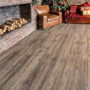 SPC Каменно-полимерная напольная плитка 43кл. 4V ВЕНГЕ ГРЕЙ(1220х183х4мм) уп.2,232м2/10шт.