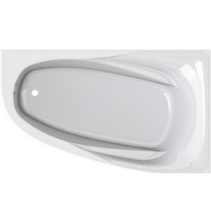 Astra-Form Ванна СЕЛЕНА пустая, литой мрамор, правая 1700*1000 БЕЗ ЭКРАНА БЕЗ НОЖЕК Astra-Form Ванна СЕЛЕНА пустая, литой мрамор, правая 1700*1000 БЕЗ ЭКРАНА БЕЗ НОЖЕК