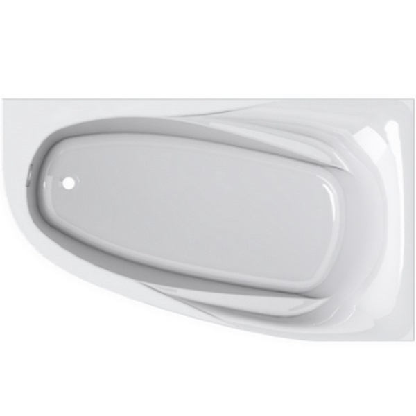 Astra-Form Ванна СЕЛЕНА пустая, литой мрамор, правая 1700*1000 БЕЗ ЭКРАНА БЕЗ НОЖЕК