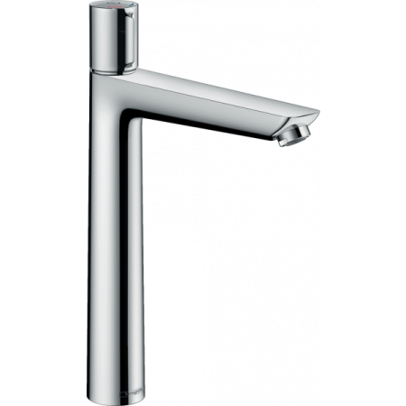 Смеситель hansgrohe Talis Select E для раковины с высоким изливом и сливным гарнитуром 71752000, хром