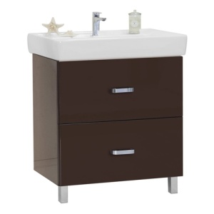 АМЕРИНА 80Н 2 ящика тумба коричневыйглянец (тигода 80) ножки в Сочи и Адлере АМЕРИНА 80Н 2 ящика тумба коричневыйглянец (тигода 80) ножки в Сочи и Адлере