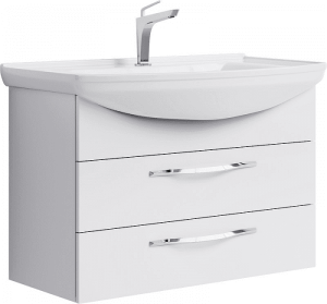 АЛЛЕГРО 85 Тумба подвесная, два ящика с раковиной СТИЛЬ 85 (Ш86,5хВ87,6хГ48,5) АЛЛЕГРО 85 Тумба подвесная, два ящика с раковиной СТИЛЬ 85 (Ш86,5хВ87,6хГ48,5)