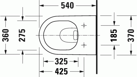 D-Neo Унитаз подвесной Duravit Rimless в комплекте  в Сочи и Адлере