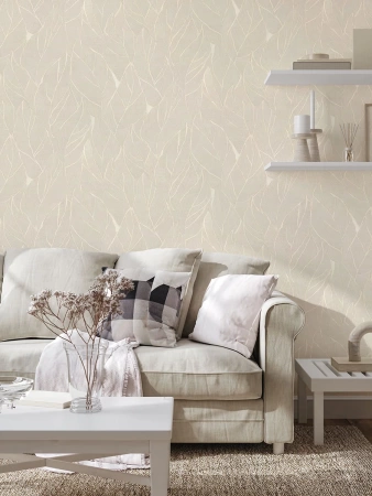 Обои ЕвроДекор Adriana Diamond, винил горячего тиснения на флизелиновой основе, 1,06*10,05м, Бежевый мотив в Сочи и Адлере